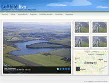 Tablet Screenshot of luftbild-live.de